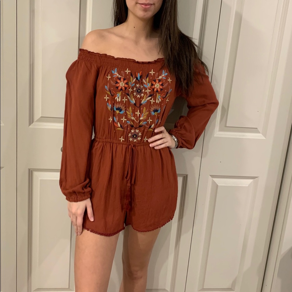 Brown-ish romper